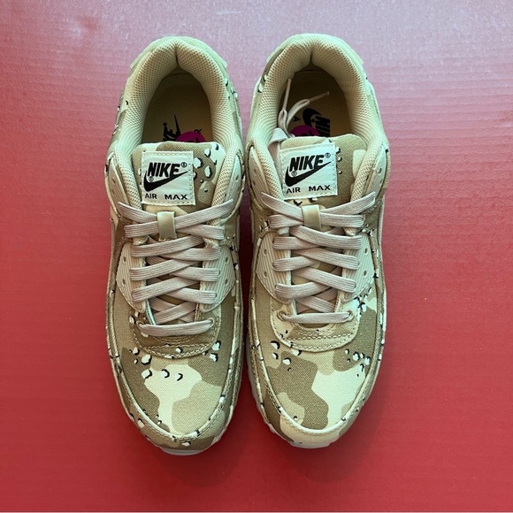 Nike Air Max 90 Desert Camo DX2313-200 Men’s Size 8.5 Women 10 NEW!** - Picture 2 of 6